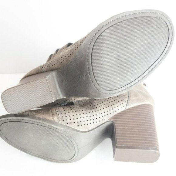 Maurices Cut Out Peep Toe Booties -12 - Picture 3 of 5